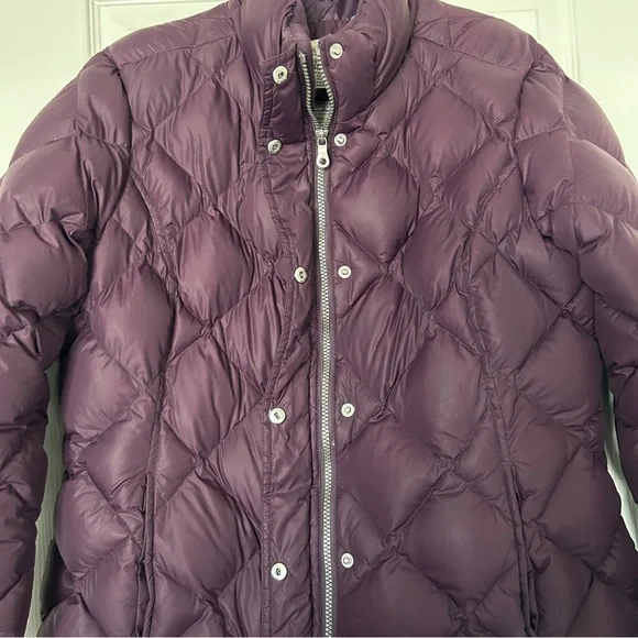 Eddie Bauer purple 700 down fill puffer jacket size XL - Picture 2 of 8